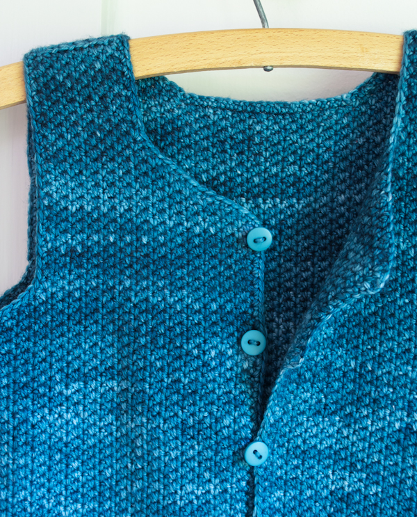 Classic Crocheted Vest for Little Kids | Purl Soho