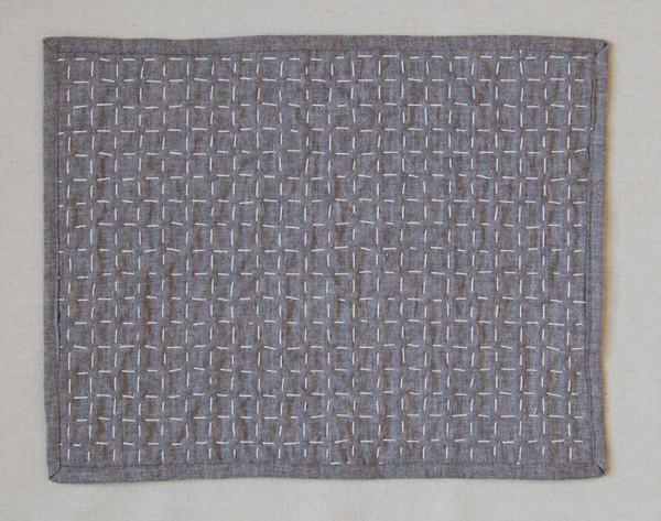 Reversible Sashiko Placemats | Purl Soho