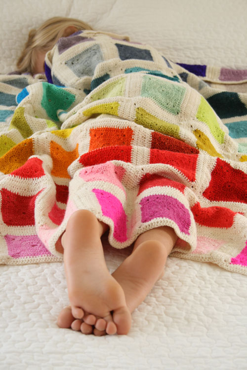 Bear’s Rainbow Blanket | Purl Soho