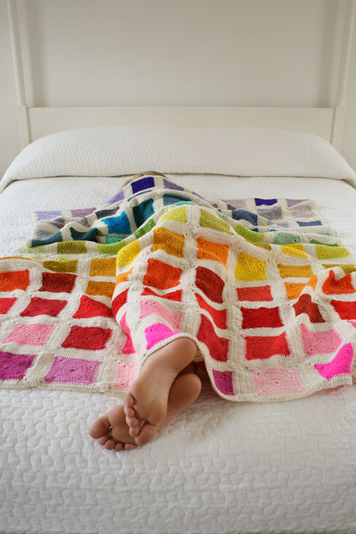 Bear’s Rainbow Blanket | Purl Soho