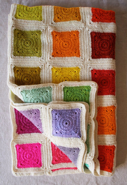 Bear’s Rainbow Blanket | Purl Soho