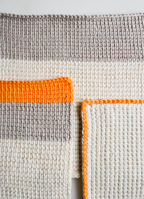 Tunisian Crochet Washcloths | Purl Soho