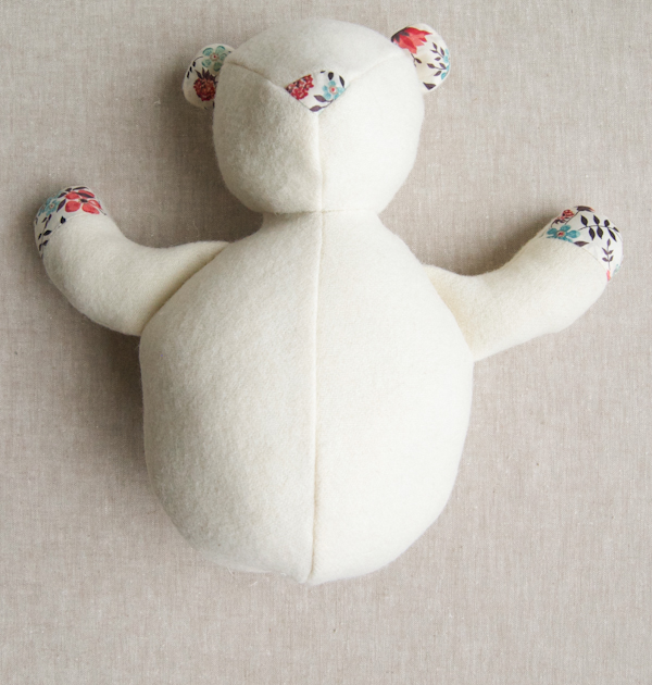 Wool + Liberty Teddy Bear | Purl Soho