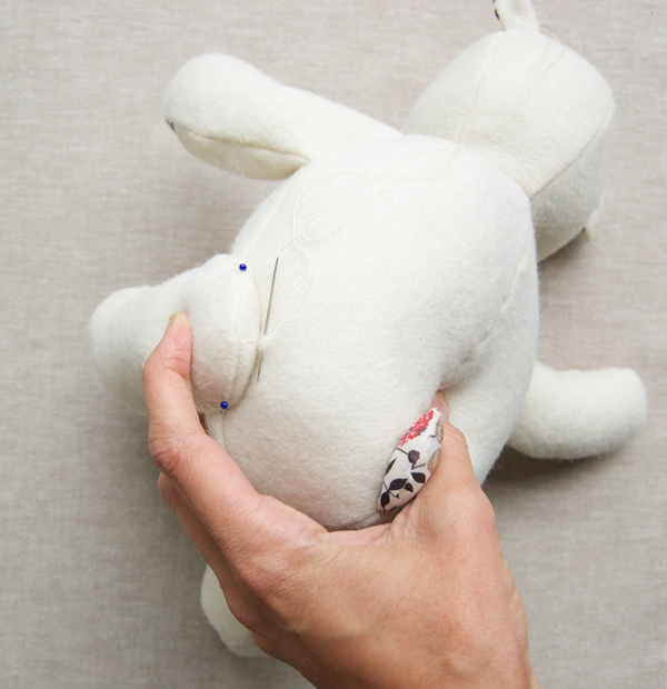 Wool + Liberty Teddy Bear | Purl Soho