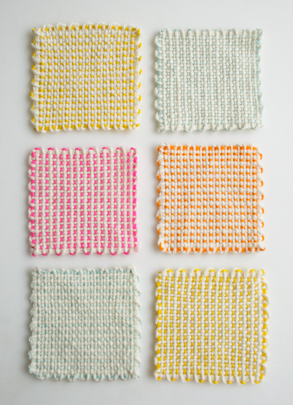 Pin Loom Coasters | Purl Soho
