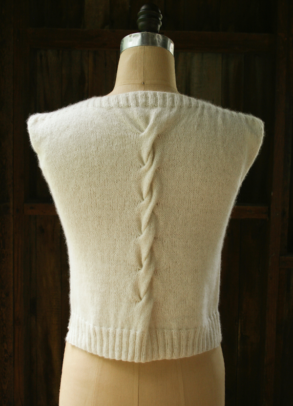 Cable Back Shell | Purl Soho