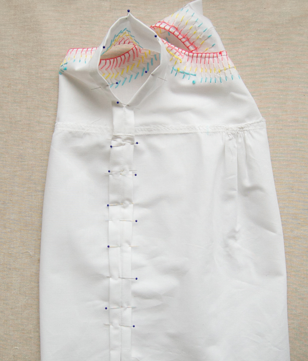 Embroidered Cotton Jumper | Purl Soho
