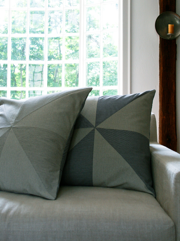 Big Pinwheel Pillows | Purl Soho