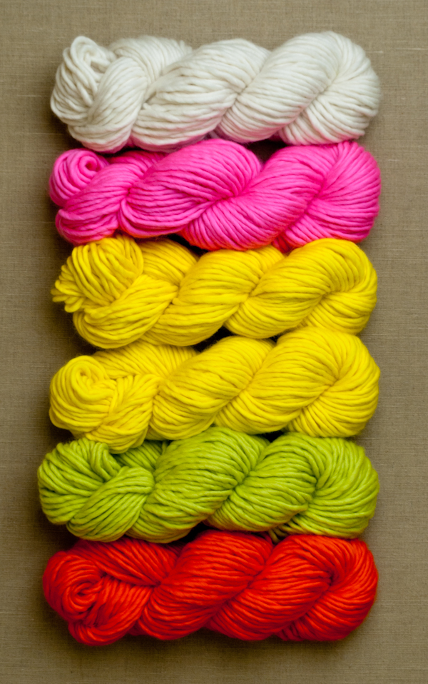 Fruity Trivets + Pot Holders in Super Soft Merino | Purl Soho