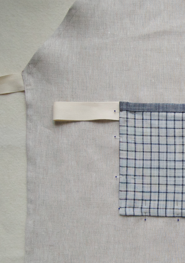 Simple Linen Apron | Purl Soho