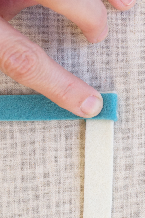 Taffy Twist Felt Garland | Purl Soho