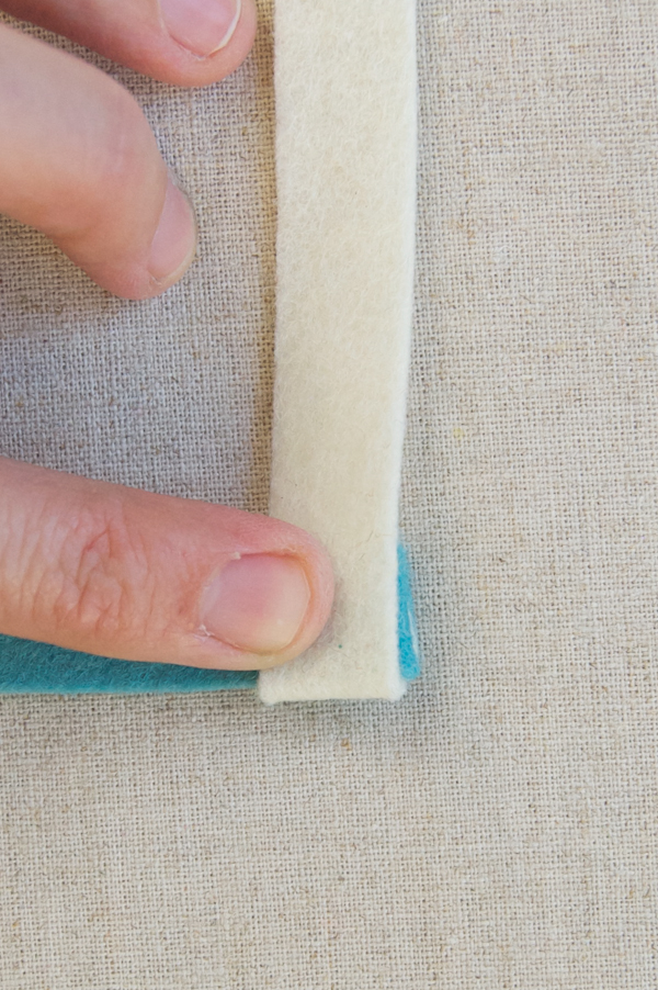 Taffy Twist Felt Garland | Purl Soho