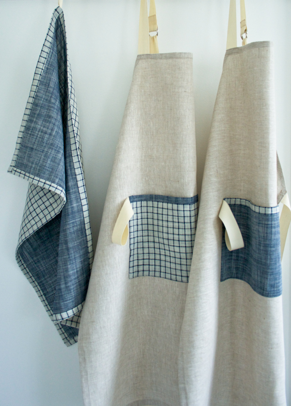 Simple Linen Apron | Purl Soho