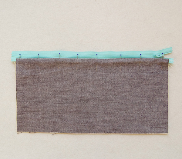 Simple Lined Zipper Pouches | Purl Soho