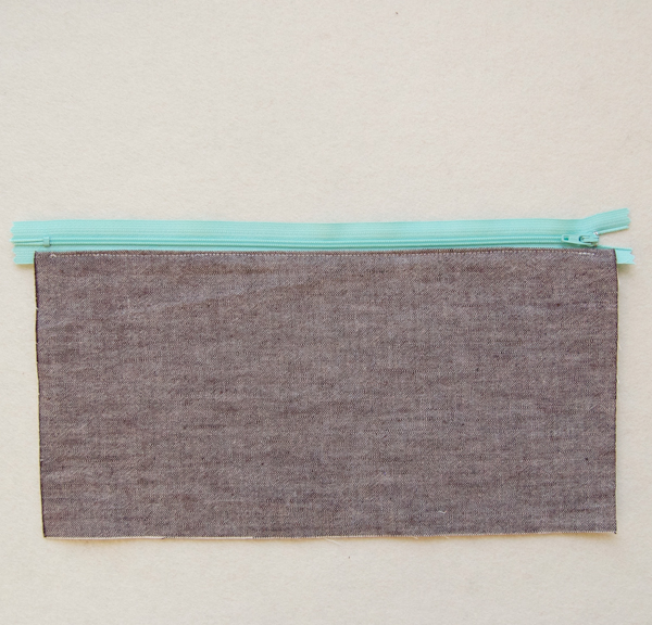 Simple Lined Zipper Pouches | Purl Soho