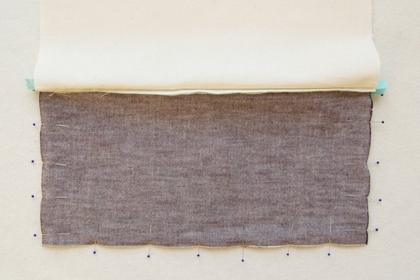 Simple Lined Zipper Pouches | Purl Soho
