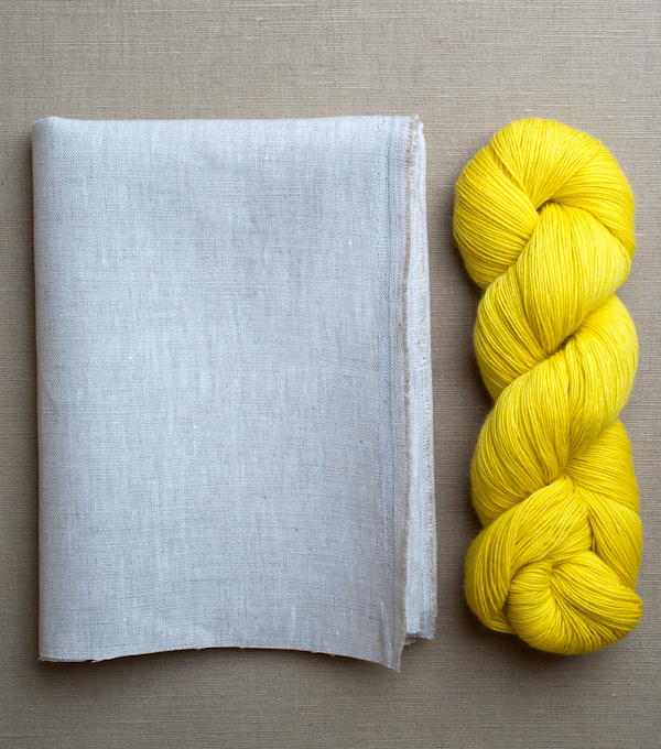 Edged Linen Wrap | Purl Soho