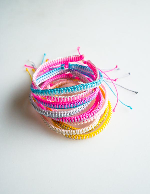 Breezy Friendship Bracelets | Purl Soho