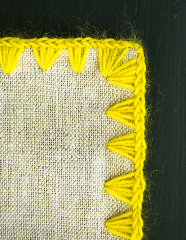 Edged Linen Wrap | Purl Soho