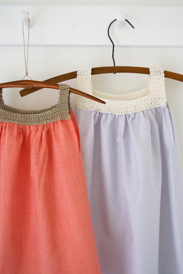 Sweet Crochet + Sew Dress | Purl Soho