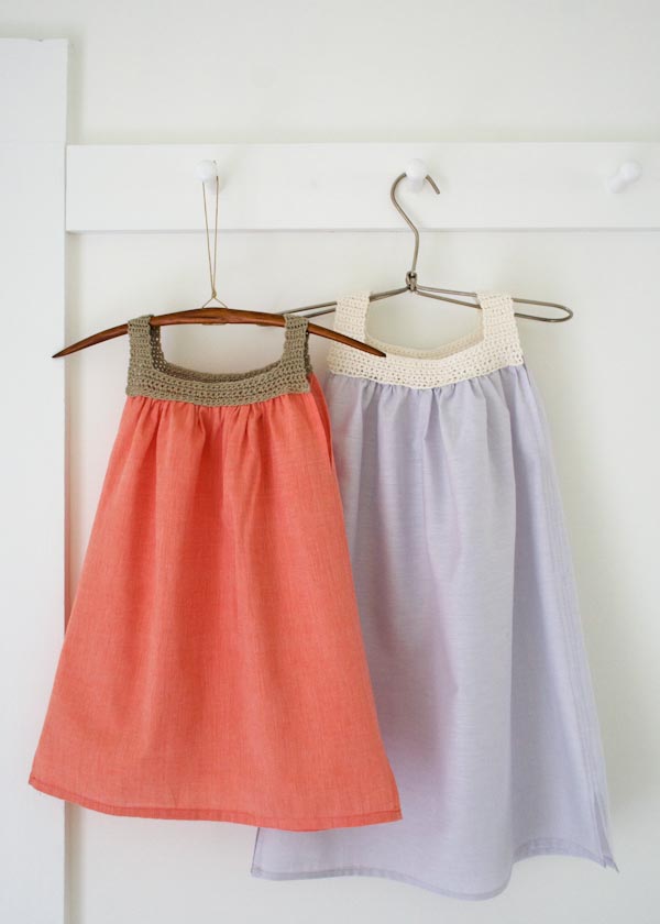 Sweet Crochet + Sew Dress | Purl Soho