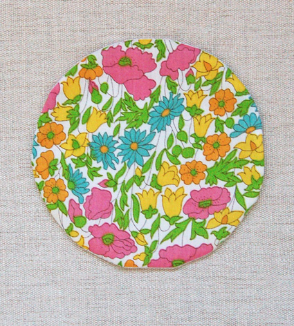 Mini Quilt of the Month, February: Liberty of London Tana Lawn Circular Applique | Purl Soho