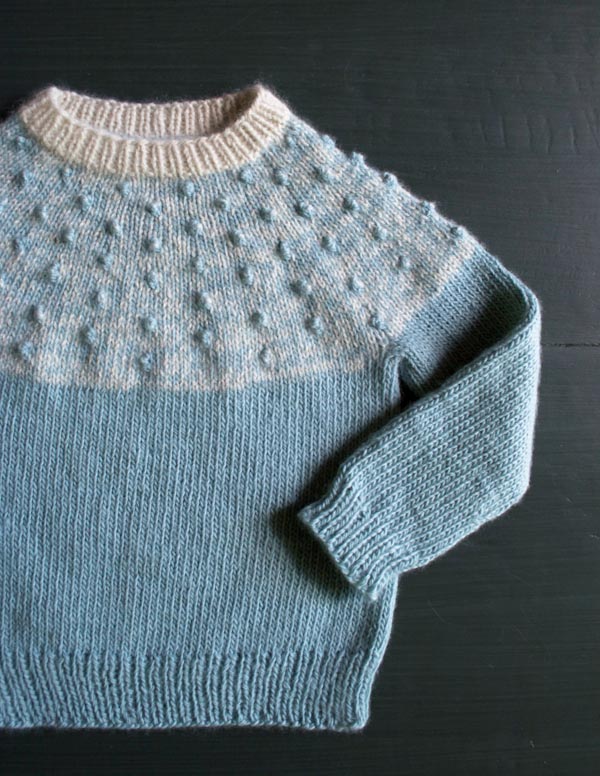 Bobble Yoke Sweater for Babies + Toddlers | Purl Soho