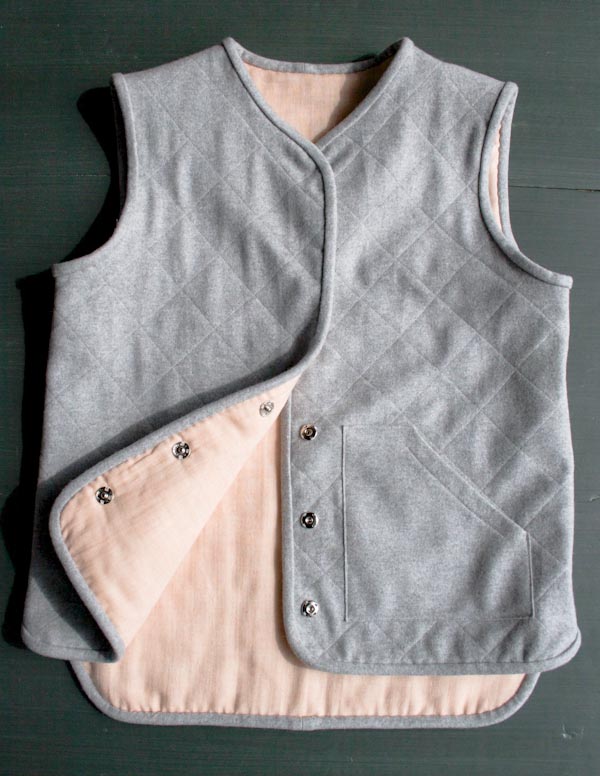 Quilted Wool Vest | Purl Soho