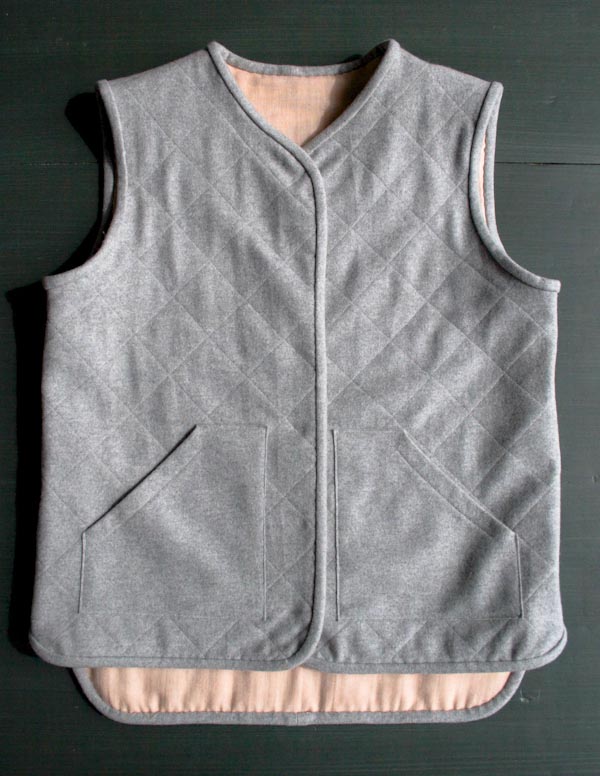 Quilted Wool Vest | Purl Soho