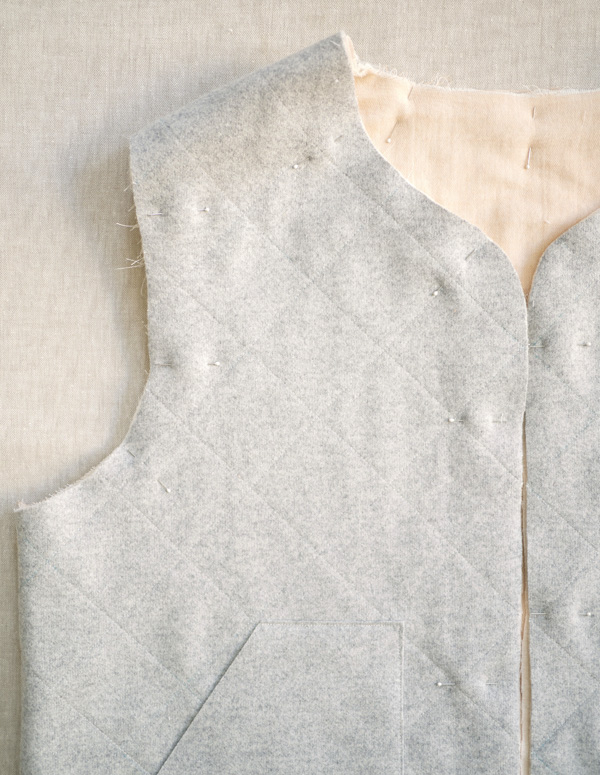 Quilted Wool Vest | Purl Soho