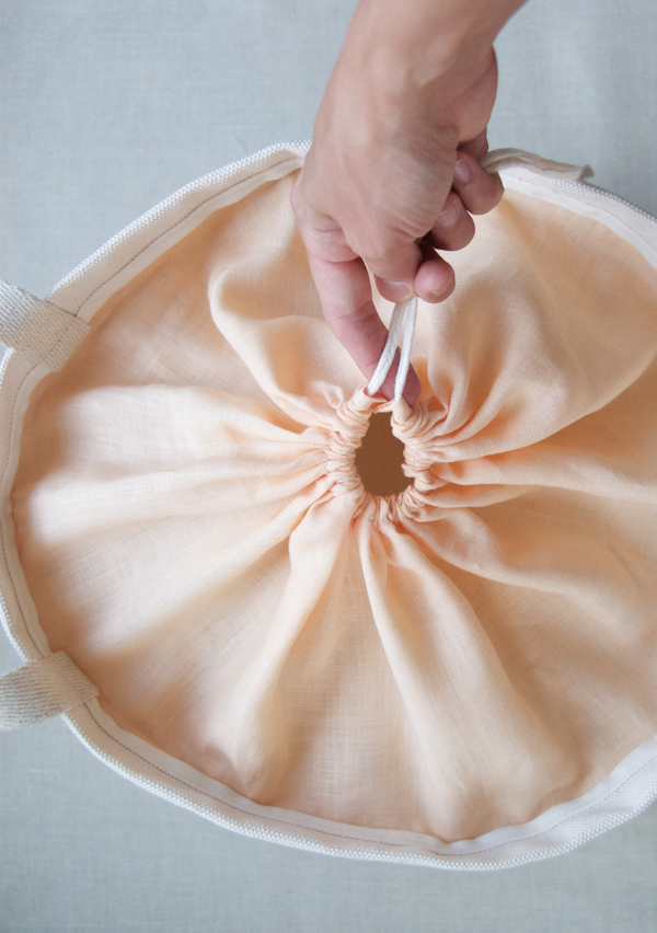 Drawstring Bucket Tote | Purl Soho