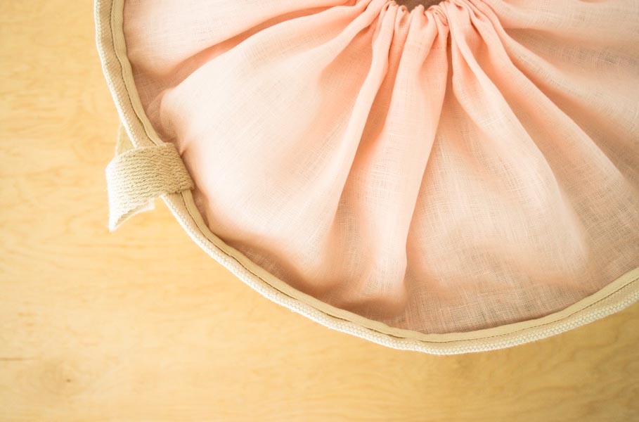 Drawstring Bucket Tote | Purl Soho