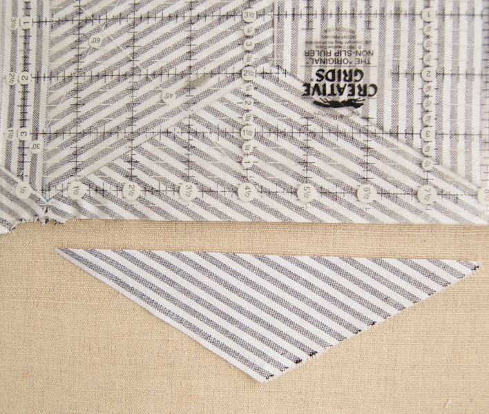 Striped Tumbling Blocks Quilt | Purl Soho