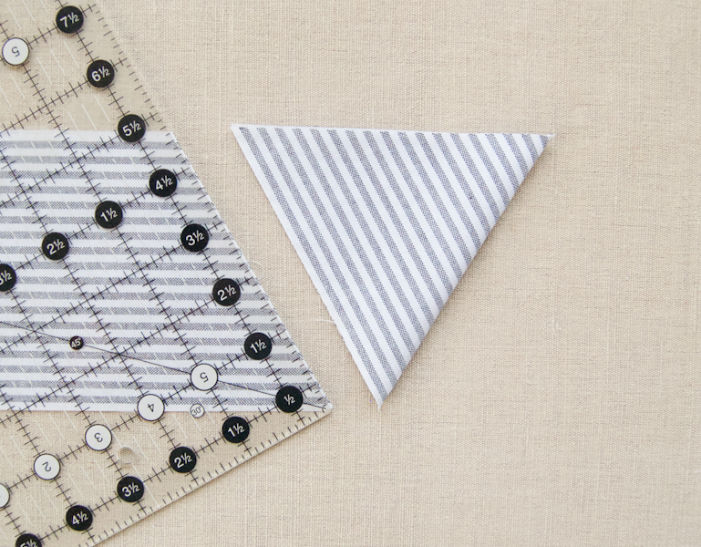 Striped Tumbling Blocks Quilt | Purl Soho