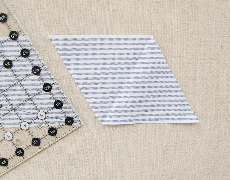 Striped Tumbling Blocks Quilt | Purl Soho