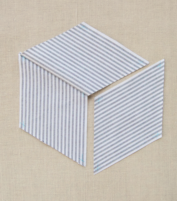 Striped Tumbling Blocks Quilt | Purl Soho