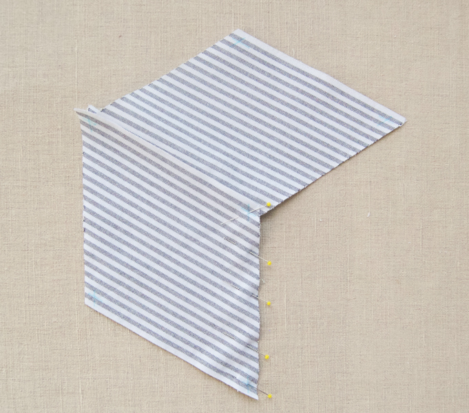 Striped Tumbling Blocks Quilt | Purl Soho