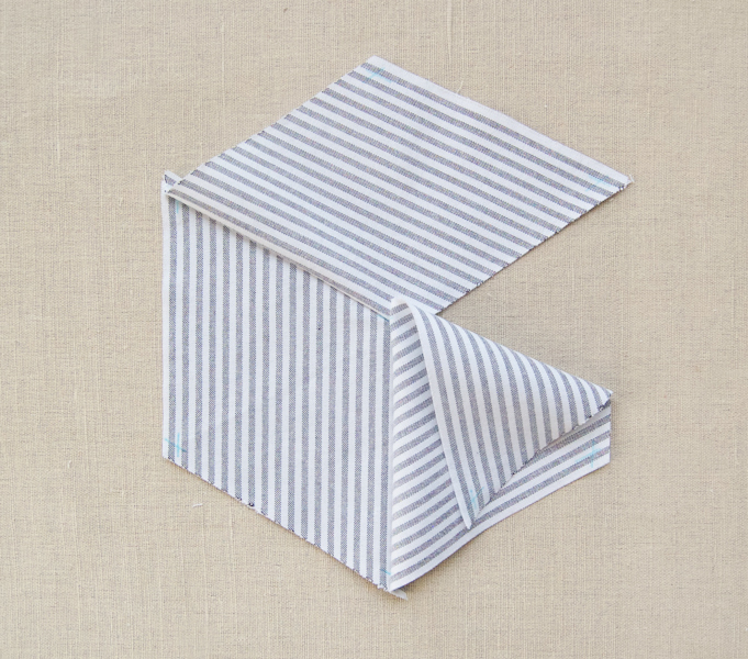Striped Tumbling Blocks Quilt | Purl Soho