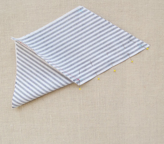 Striped Tumbling Blocks Quilt | Purl Soho
