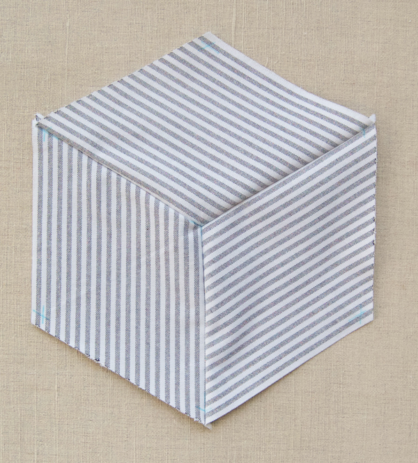 Striped Tumbling Blocks Quilt | Purl Soho