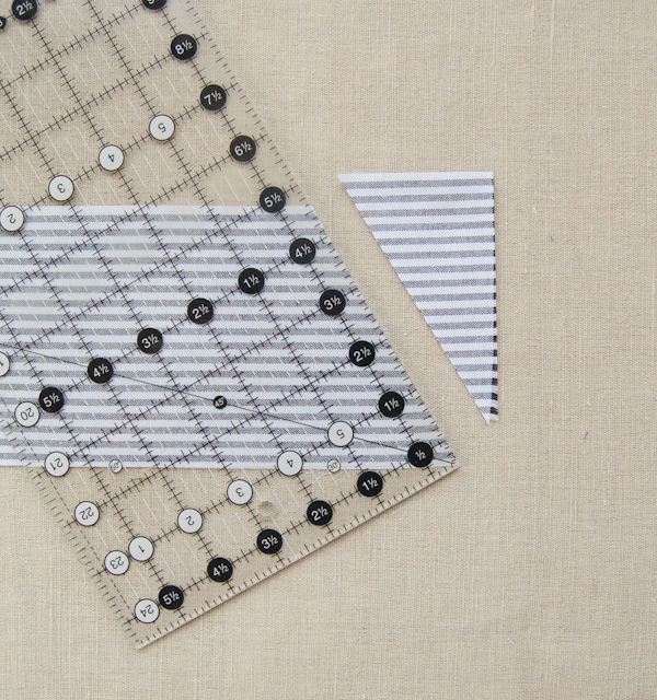 Striped Tumbling Blocks Quilt | Purl Soho