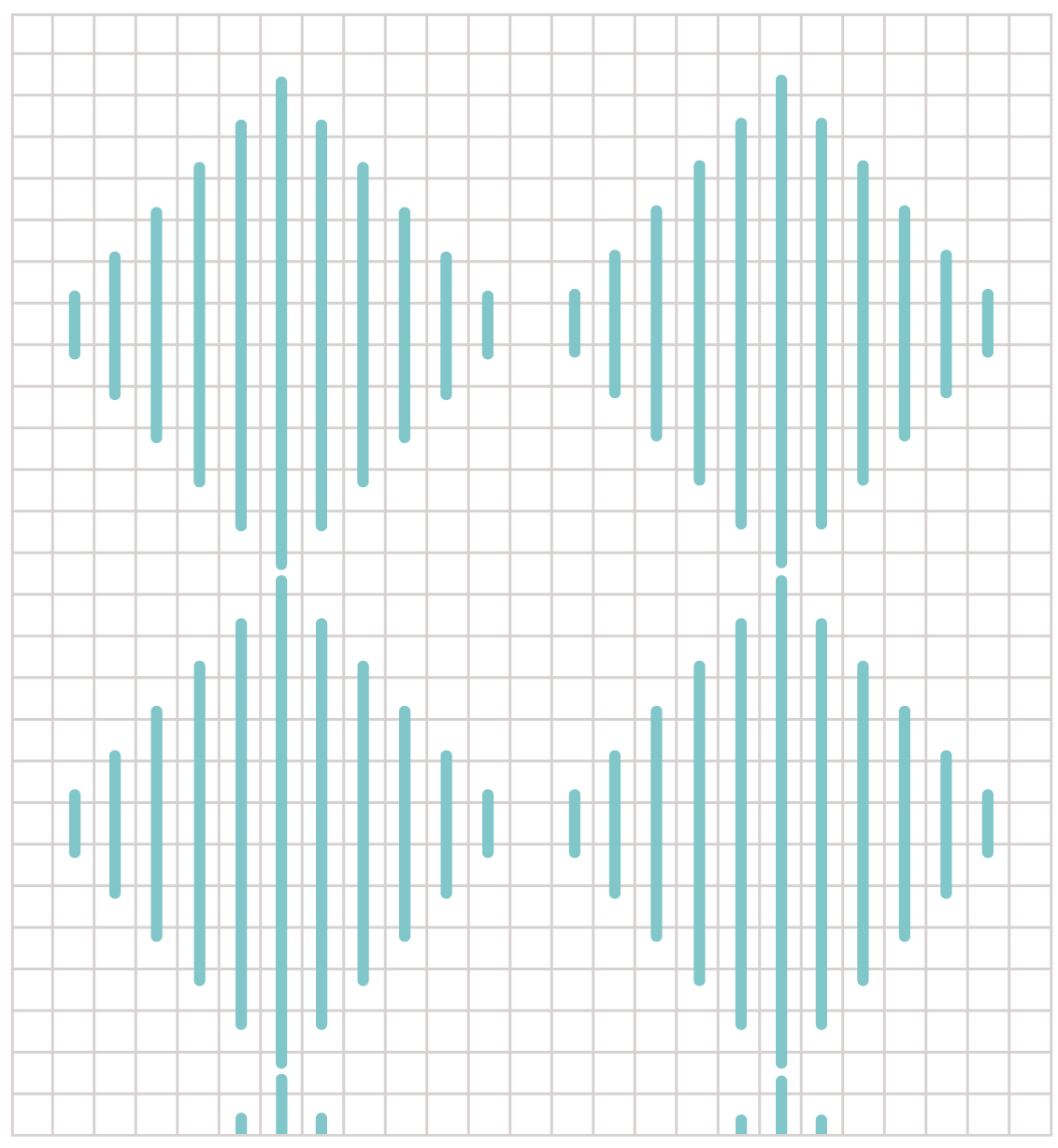 Graphic Needlepoint Trivets | Purl Soho