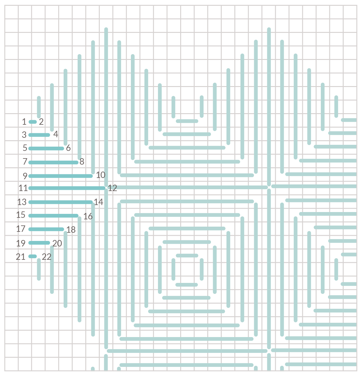 Graphic Needlepoint Trivets | Purl Soho