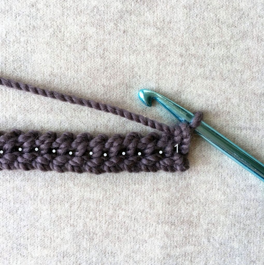 Tunisian Crochet Pointy Pom Pom Hat | Purl Soho