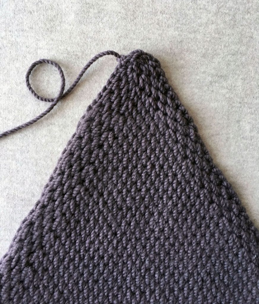 Tunisian Crochet Pointy Pom Pom Hat | Purl Soho