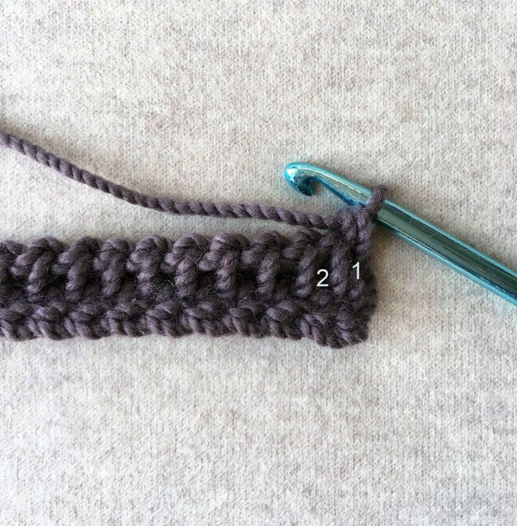 Tunisian Crochet Pointy Pom Pom Hat | Purl Soho