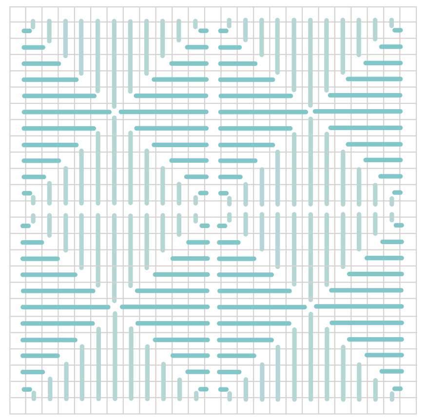 Graphic Needlepoint Trivets | Purl Soho