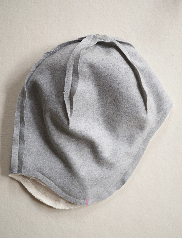 Wool + Cotton Sewn Ear Flap Hat | Purl Soho