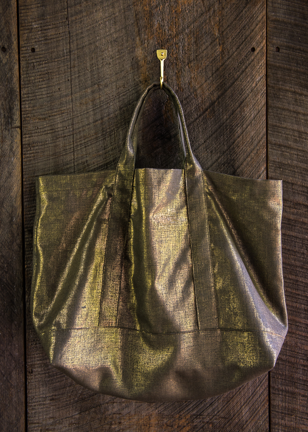 Hand Tote in Mineral Linen | Purl Soho
