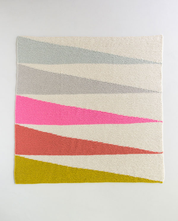 Colorful Wedges Baby Blanket | Purl Soho